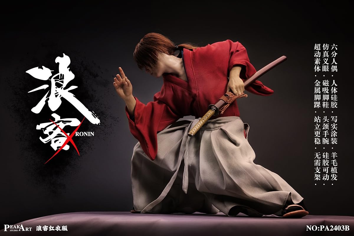 PeakArt Studio るろうに剣心 植毛 1/6 ホットトイズ Amazon.co.jp: 【Tbmodel 】PEAKART STUDIO 1/6 フィギュア アクション