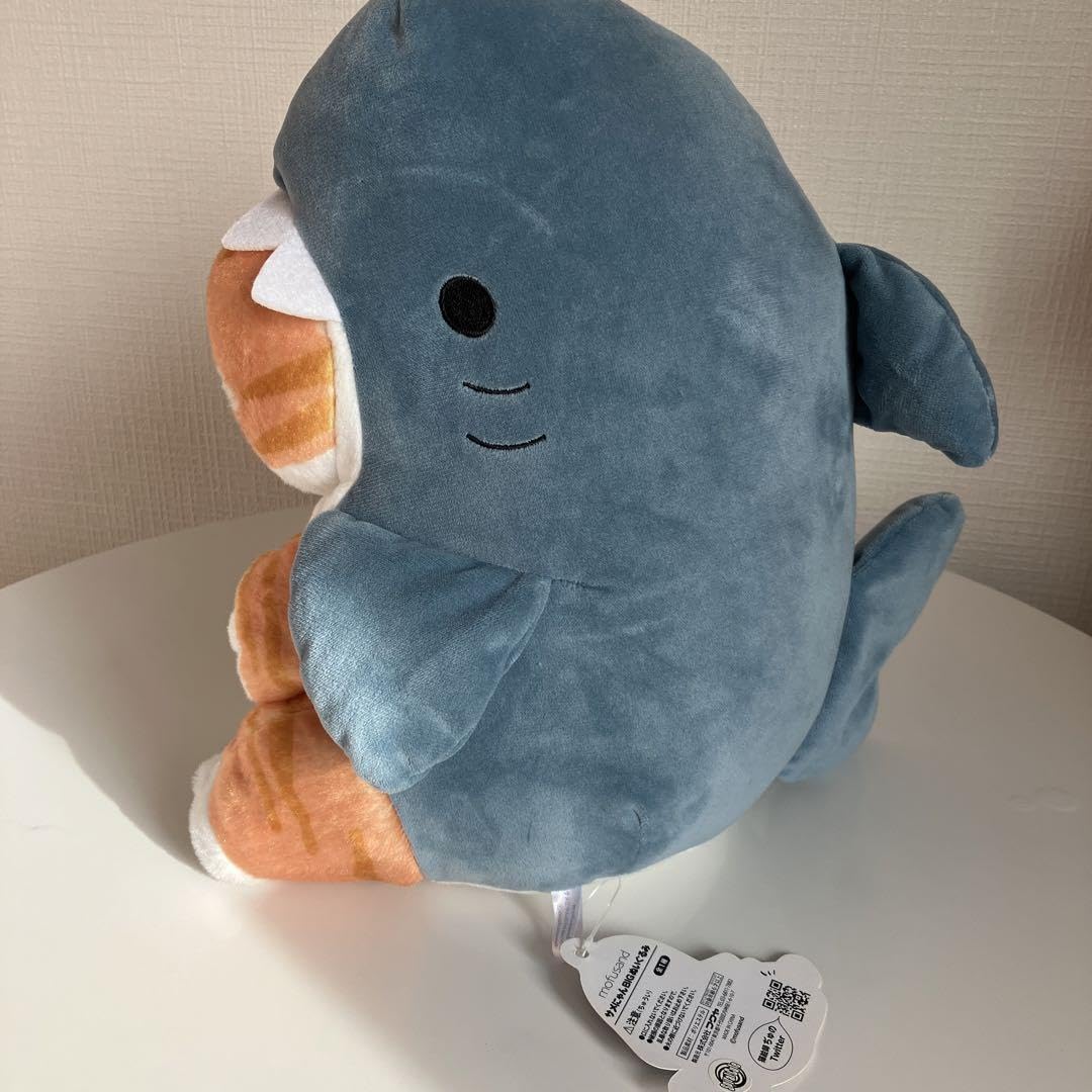 Amazon.co.jp: mofusand モフサンド サメにゃんBIGぬいぐるみ