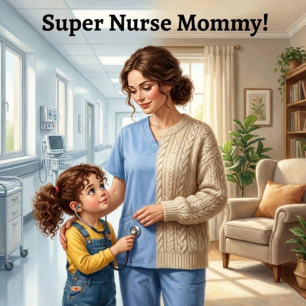 Super Nurse Mommy!: A Heartwarming Children’s Book for Ages 6–10 About Love, Kindness, and the Everyday Heroism of Nurse Moms