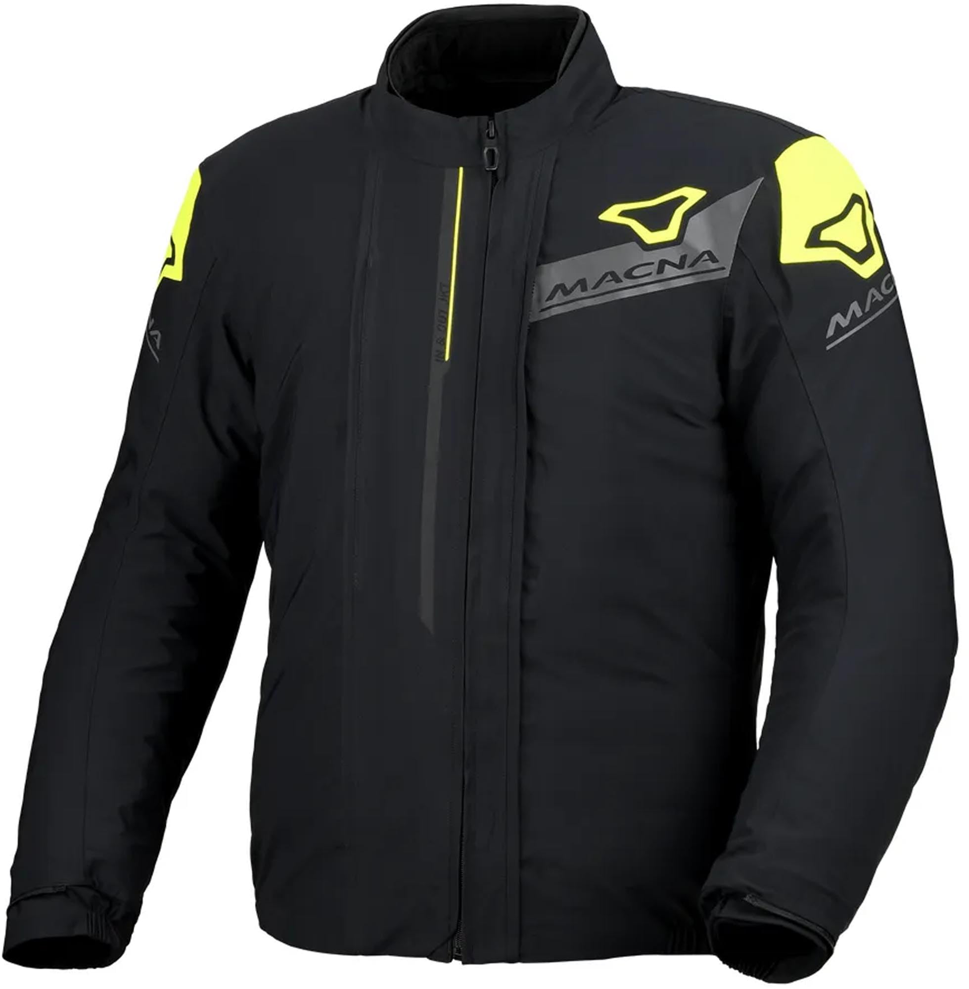 Macna Flexodus NightEye wodoodporna kurtka tekstylna motocyklowa, 3XL