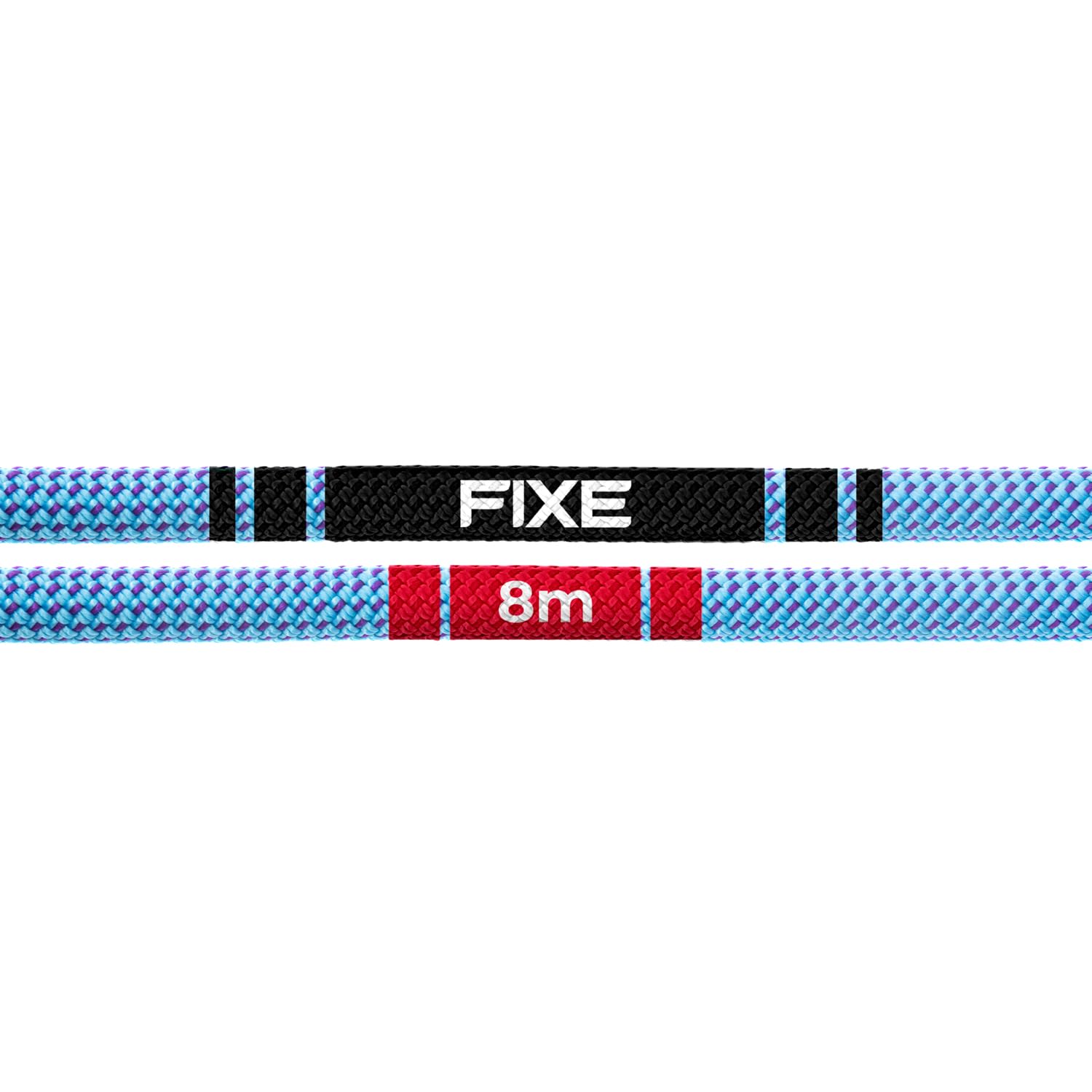 FIXE - Cuerda Escalada - Cuerda dinámica simple SADERNES Azul, diámetro 9,8mm, 70 metros - Cuerdas para escalada en roca y rocódromo