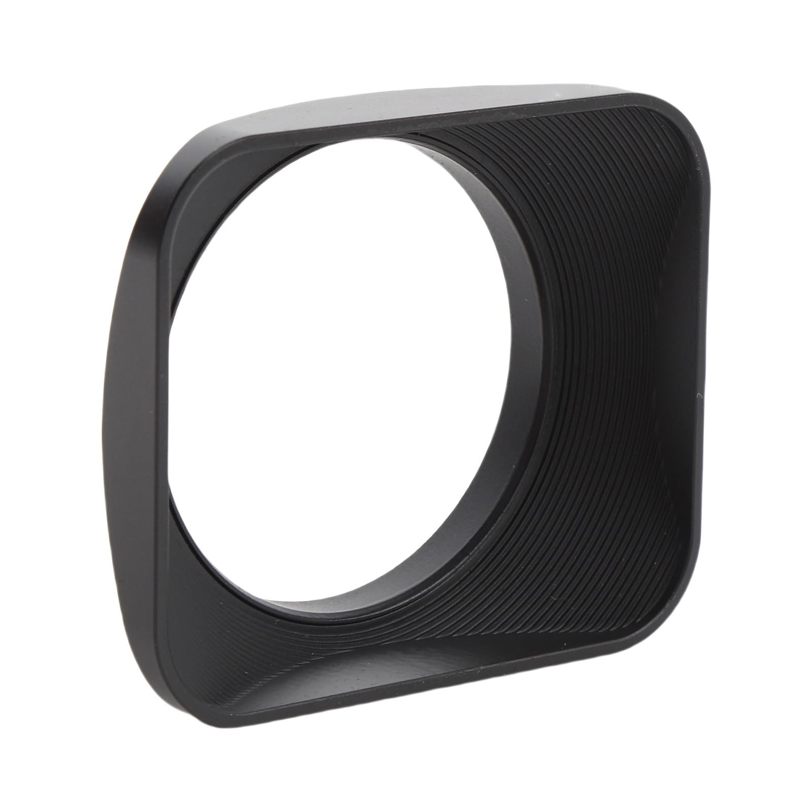Generic Paraluce per Fotocamera Resistente Paralume Quadrato in Lega di Alluminio per Fotografia All'aperto 1 Pezzo (49 mm)