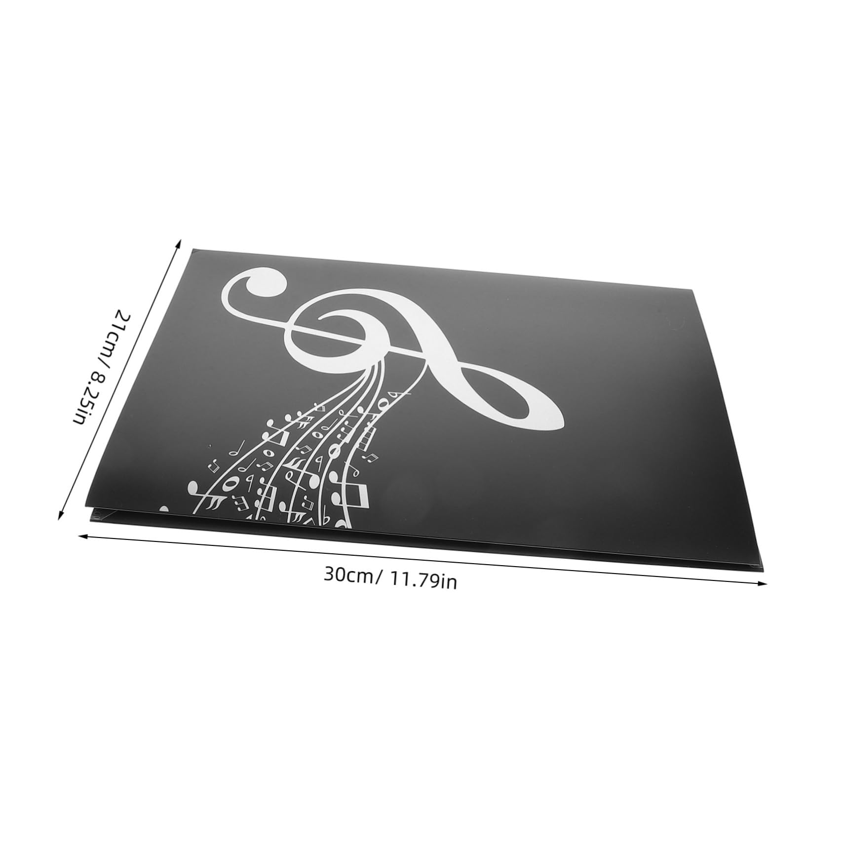 BESPORTBLE Piano Sheet Holder 4 Pages Abs Plastic Simplified Music Sheets for Students