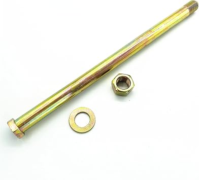 Swingarm Pivot Bolt Shaft with Nut Washer Kit,FITS FOR Yamaha Raptor 660 2001-2005 YFZ 450 2004-2009 5LP-22141-00-00,90201-160F6-00, 90185-16002-00