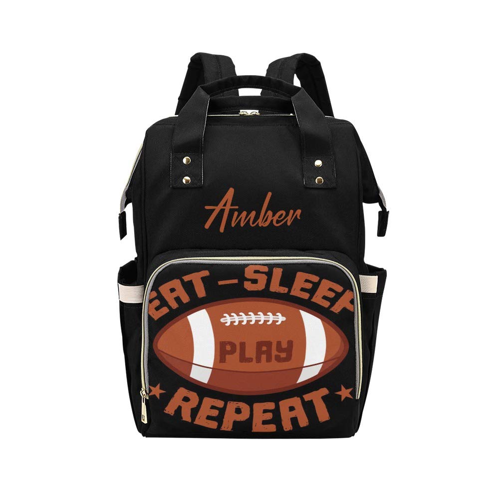 Anneunique Funny Rugby Diaper Bags Backpack ...