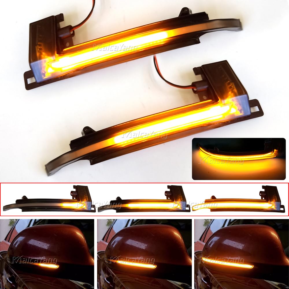 dinamiche indicatori di direzione una coppia specchio luci led per A3 8P A4 S4 B8 A5 S5 B8 A6 S6 4F C6 A8 S8 D3 Q3 SQ3