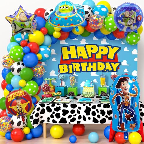 Hbdtjn HBDTJN1234 Toy Inspired Story Party Decorations Balloons,10Pcs Toy Game Balloons Set For Toy Inspired Story Birthday Party Decorations Supplies thumb #4