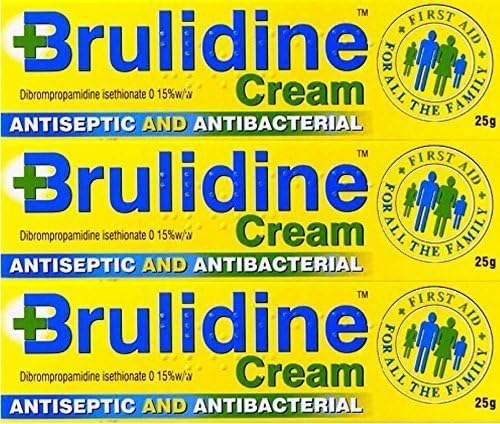 Brulidine Cream 25g, 3 Packs