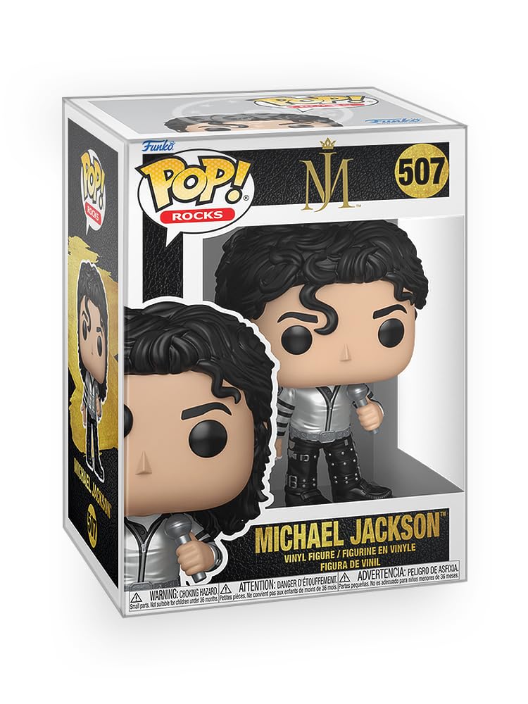 Epic Collectibles Pop Rocks - Michael MJ Jackson (Bad Tour) Vinyl Figure