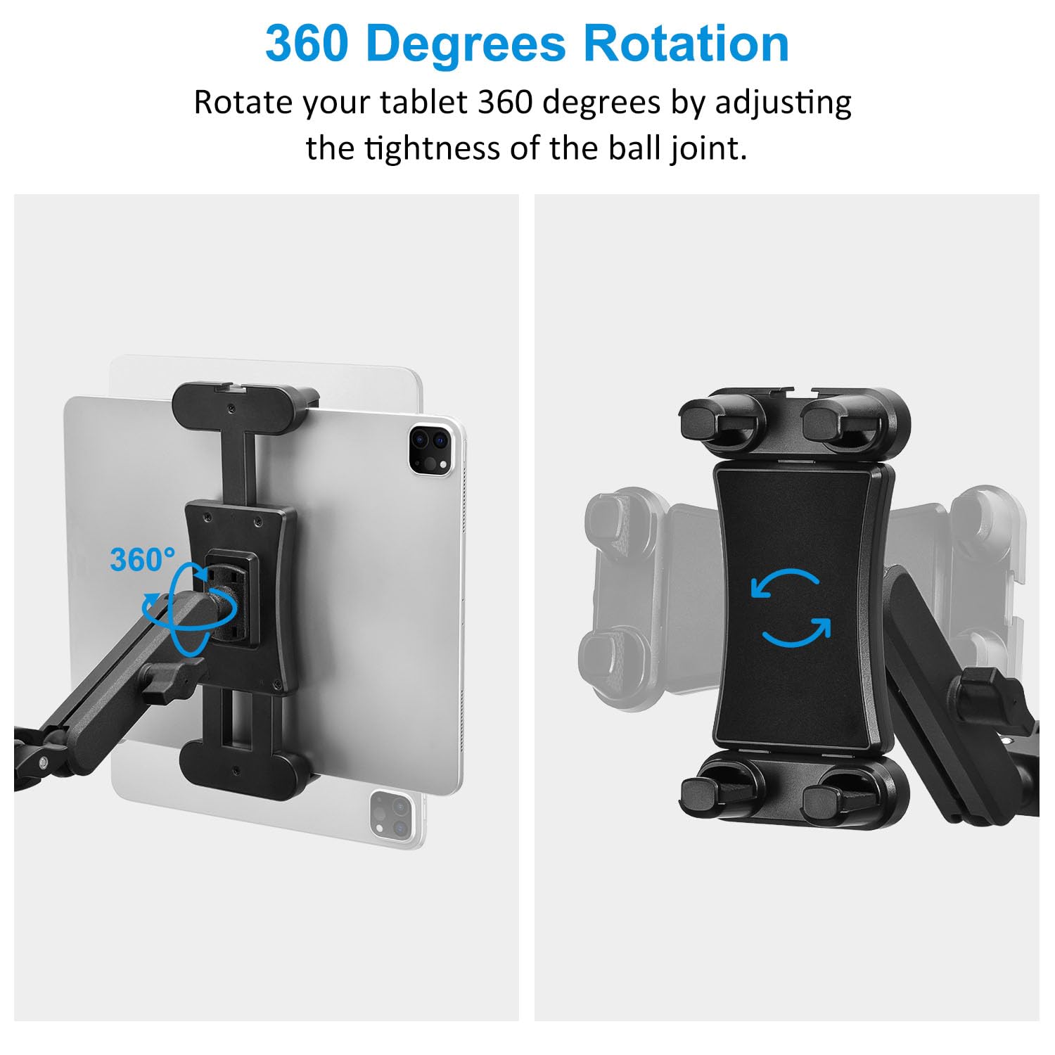 Tablet Holder For Mic Stand Adjustable Microphone Music Stand Phone Holder Mount 708302977364