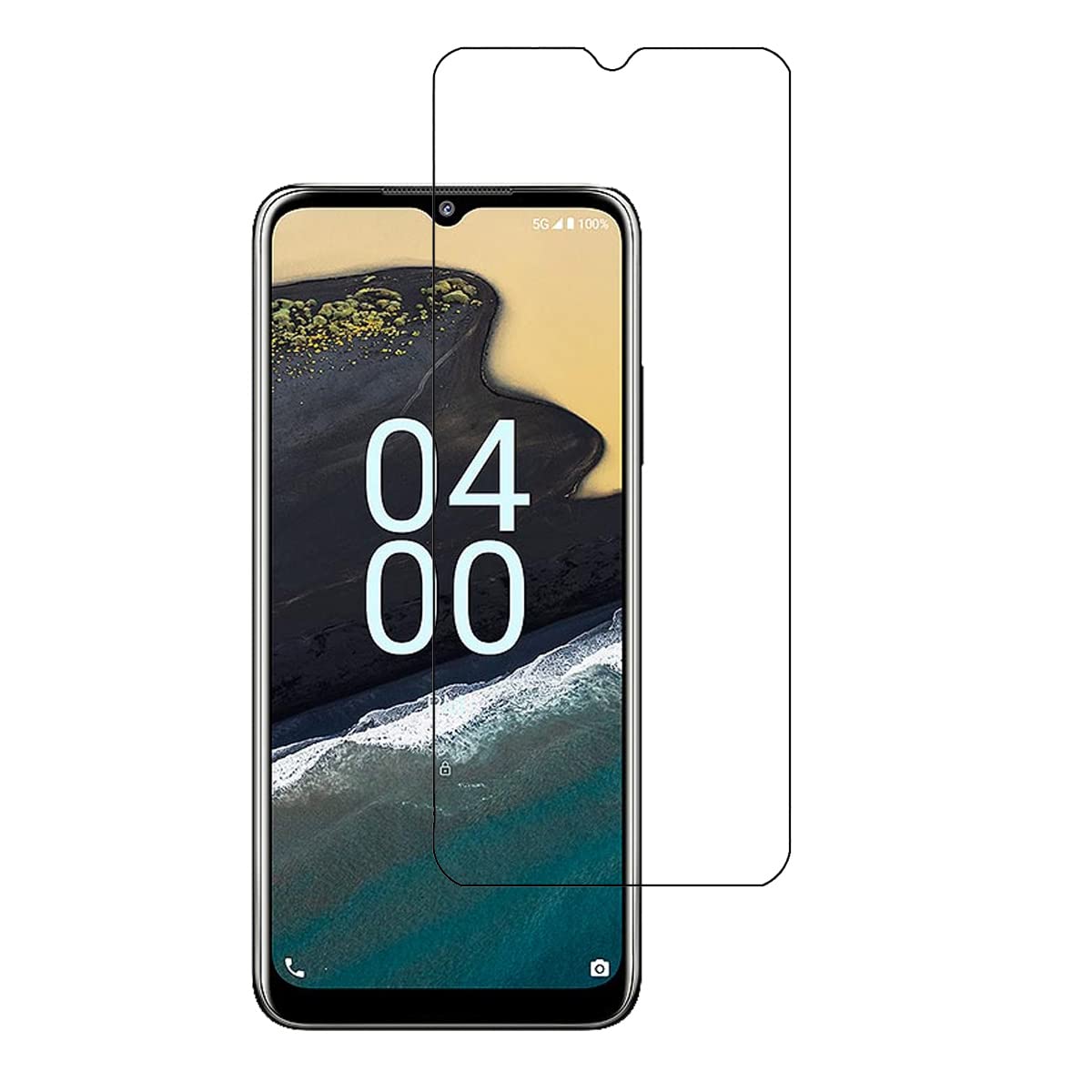UPONEW for Nokia G400 5G Tempered Glass Screen Protector - [2 Pack] Tempered Glass Screen Protector Frontier Protective Protector Clear Cover for