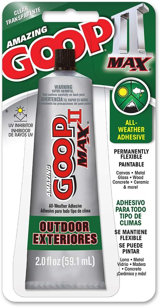 Amazing GOOP II 142100 MAX Adhesive - 2.0 fl. Oz.