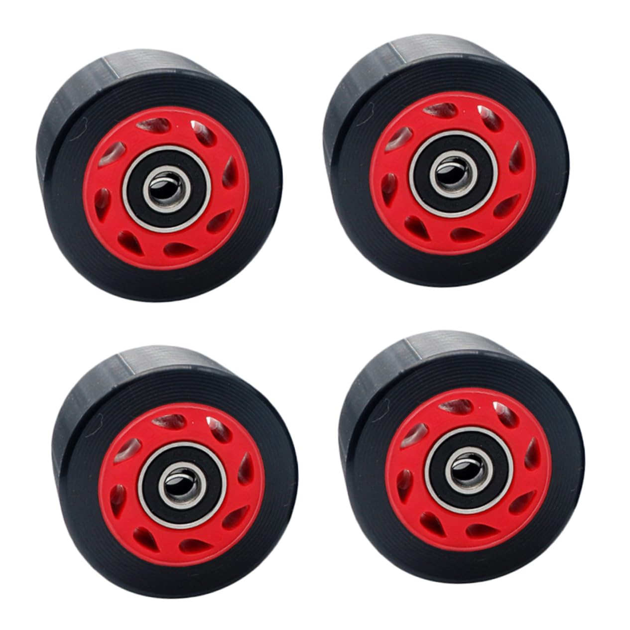 Kisangel 95a Speed Skating Wheels Double Row Roller Skate Wheels for Indoor/outdoor Use Abrasion-resistant Great for Boys and Girls Adults