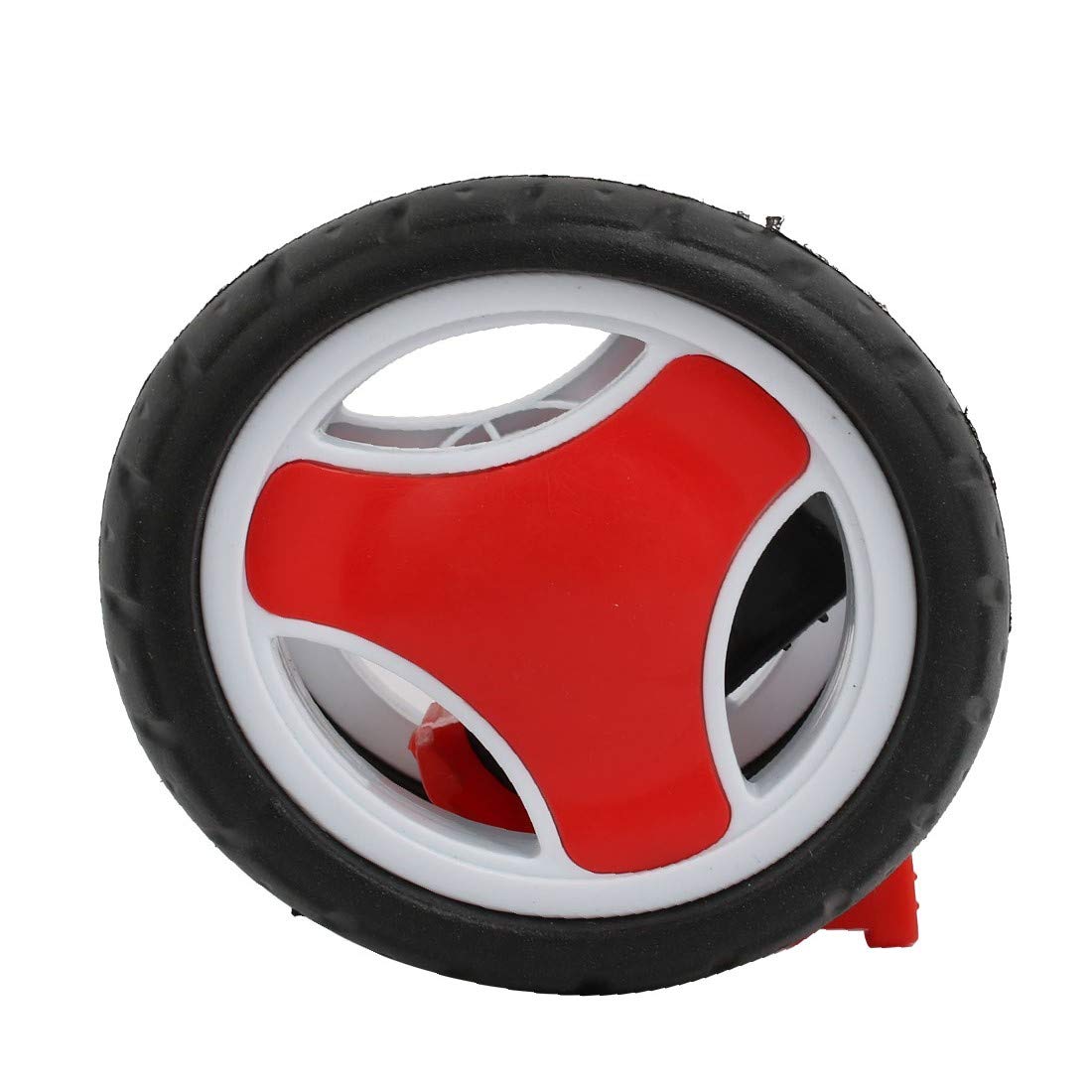 New Lon0167 125mm En vedette Diamètre Frein efficacité fiable Arrière en plastique Poussette Poulie roue 30mm x 16mm Tube(id:d38 f0 f6 52b)