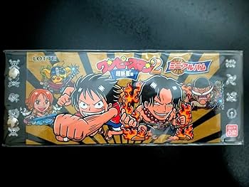 ビックリマン ワンピースコラボ ワンピースマンチョコRED特別シール付きセット」ロッテ