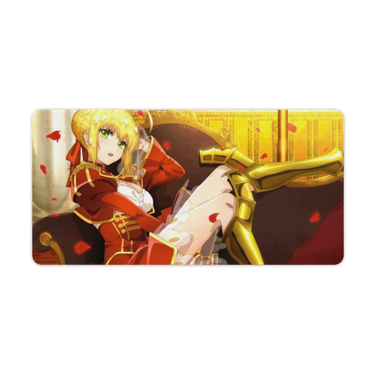 Amazon.co.jp：マウスパッド 大型 ゲーミング Fate FGO ネロ マウス