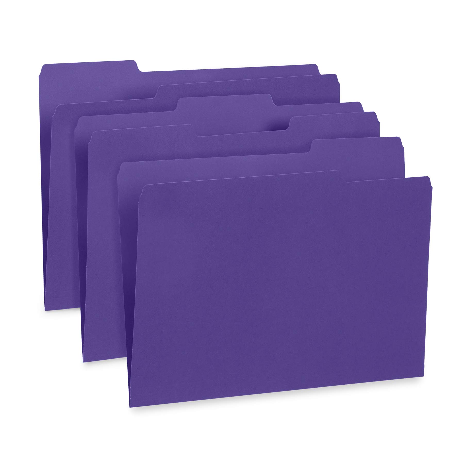 Carpeta archivadora, pestaña de corte 1/3, tamaño carta, ideal para organizar y almacenar archivos fácilmente, 100 por caja