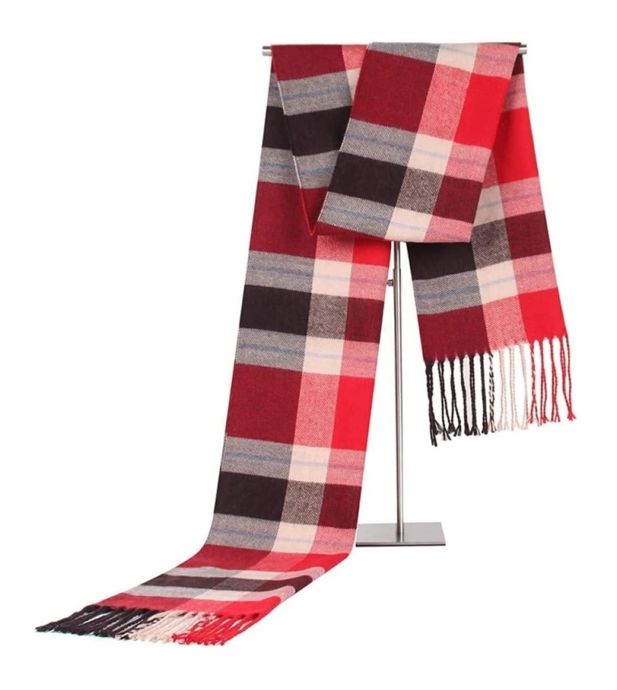 Sciarpa Invernale Sciarpa Da Uomo Calda Sciarpe Scozzesi Design Scialle Casual Warm Neckercheif Scialli Morbidi
