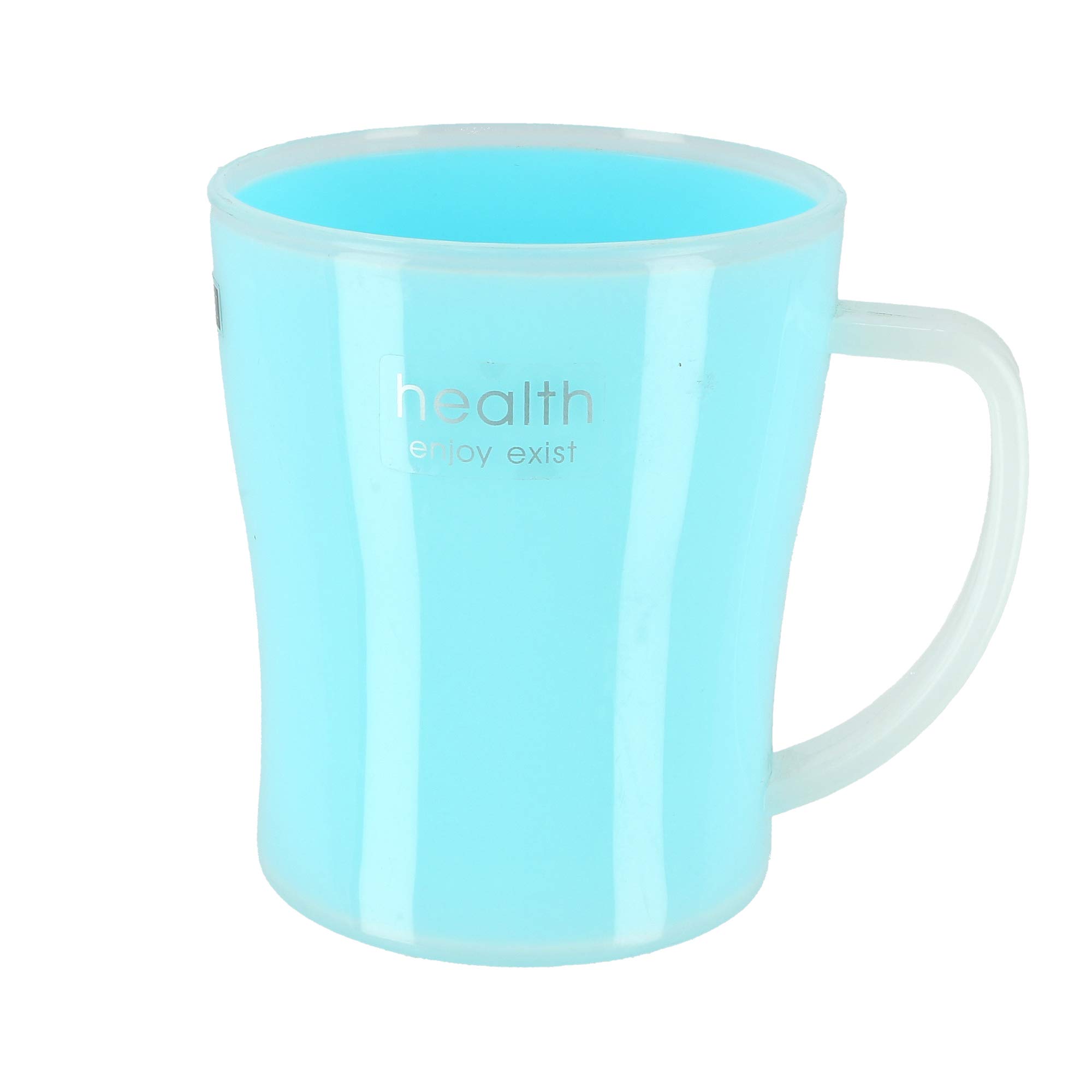 Porcelain Cup - Portable with Comfortable Handle | Large Coffee and Tea Mug, Traditional Extra Large Tea Mug, Thick Wall Portable Mug |Comfortable Handle | Ideal for Hot and Cold Drinks (Green)