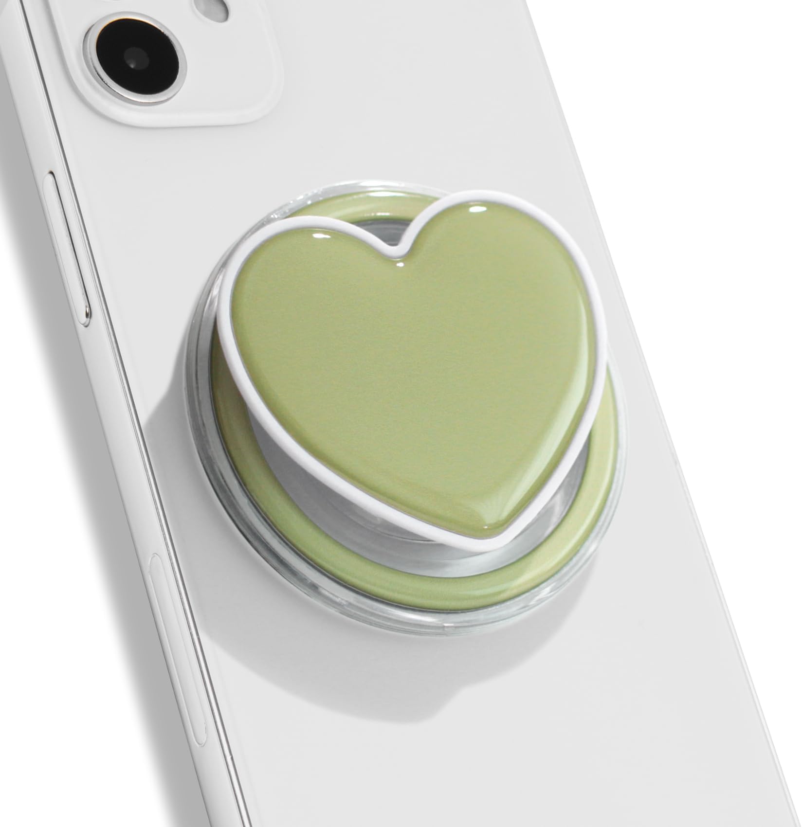 Amazon.com: OnTheGrip Cute Acrylic Tropical Leaf Design Collapsible ...