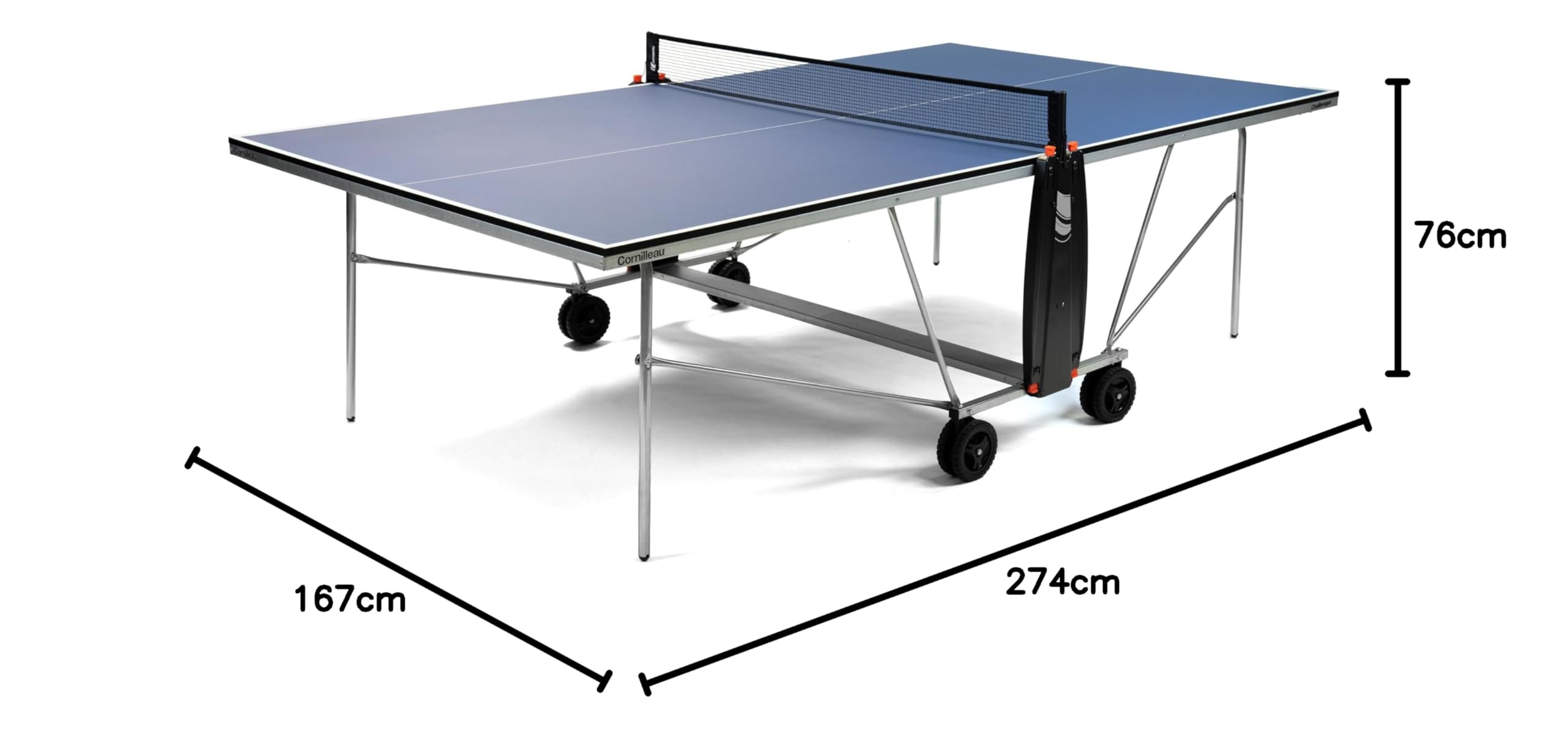 CORNILLEAU - Table de ping-Pong d'intérieur Loisir Indoor - Made in France