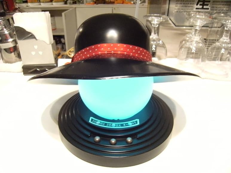 置物 照明 イルミネーション ネオン オーロラ 3色 女性帽子 リボン付きハット 置物 照明 イルミネーション ネオン オーロラ 3色 女性帽子