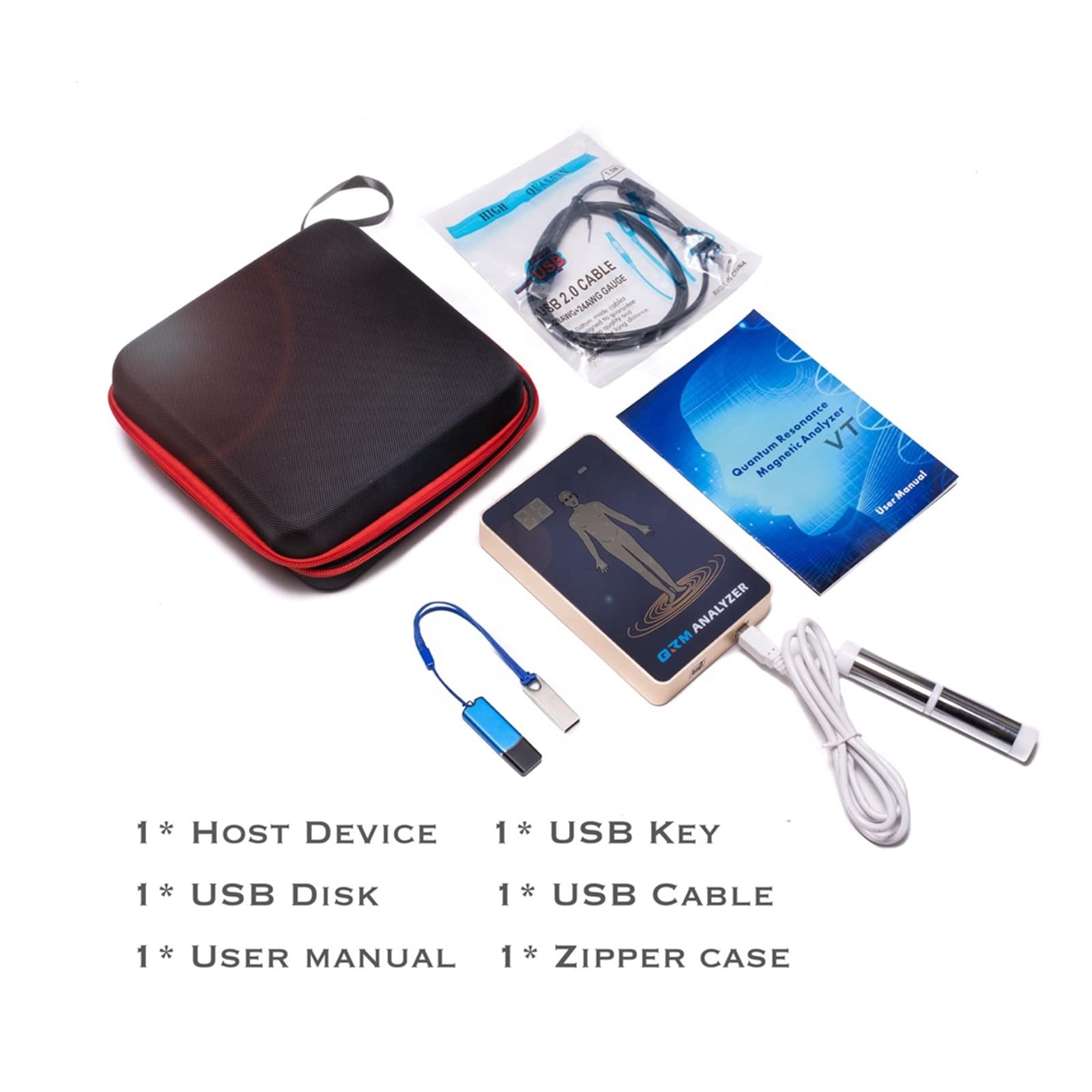 CareforYou Analizador de salud táctil 90% de precisión Quantum Resonance Magnetic Chemistry Analyzer