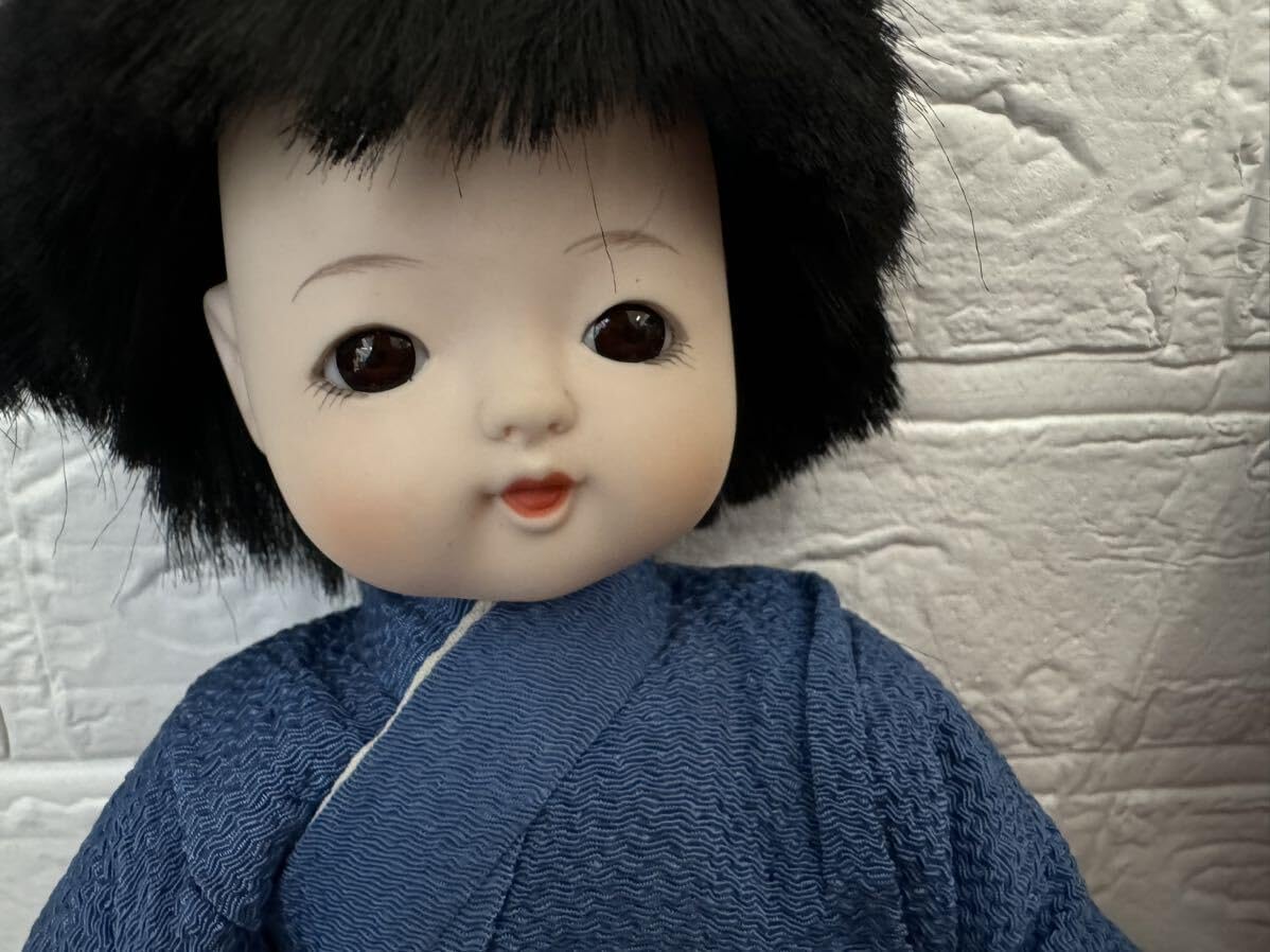 Amazon.co.jp: 京おさな日本 人形 女の子 と男の子セット アンティーク