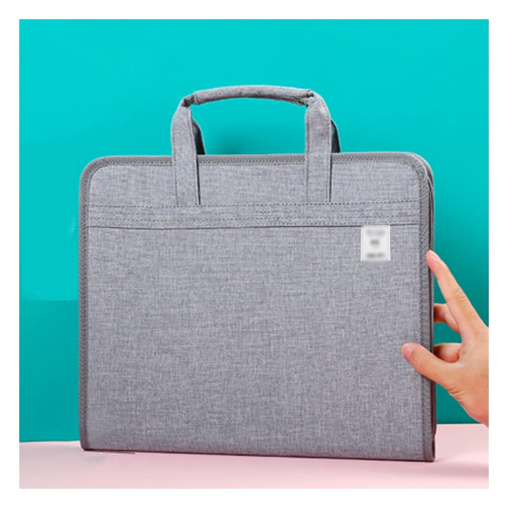Portadocumenti Impermeabile, Portadocumenti in Plastica, Borsa da Viaggio per Ufficio A Casa, Portadocumenti Resistente all'Acqua con 13 Tasche A4 per Documenti Importanti, Documenti Legali