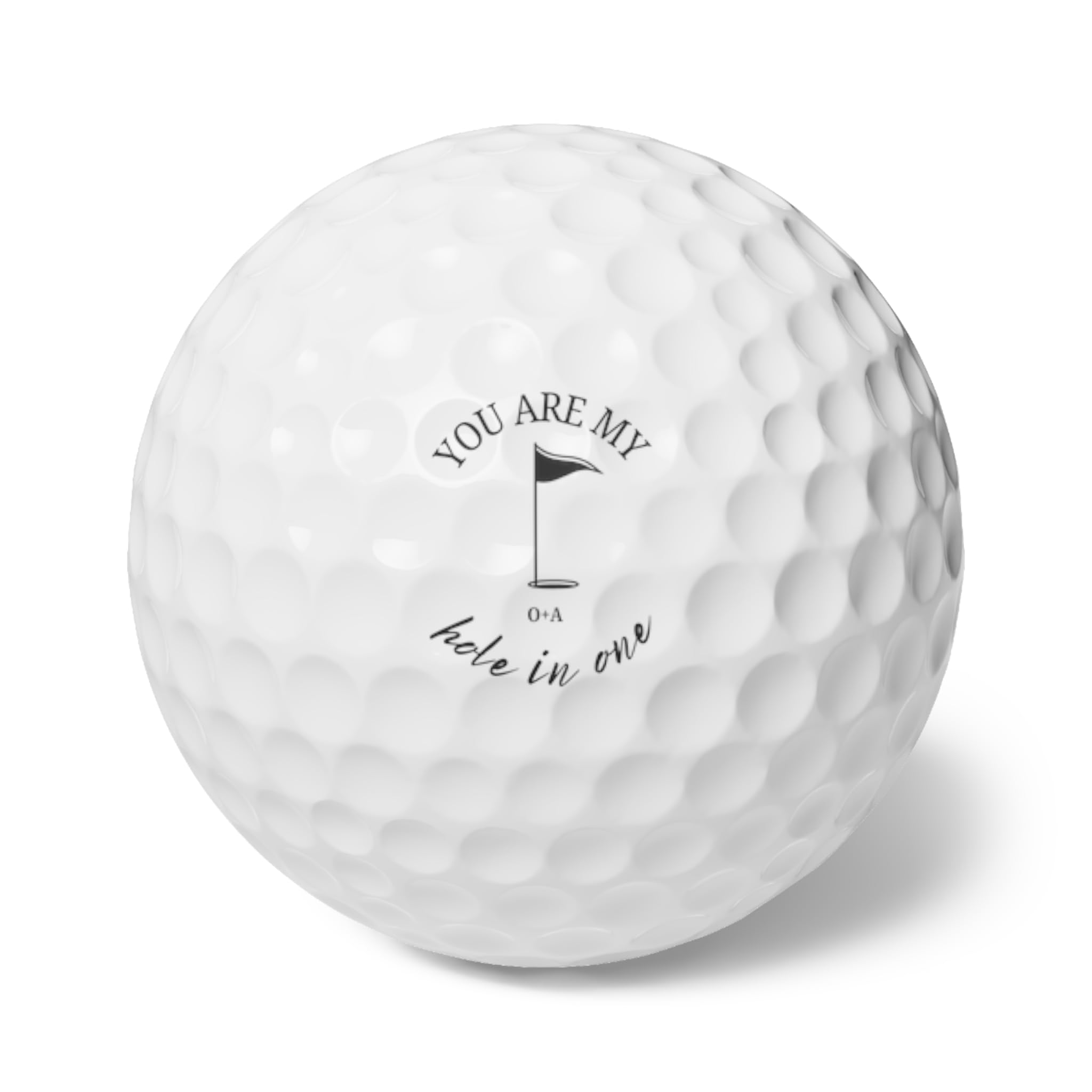 Golf Ball, Funny Golf Ball Gift for Men, Golf Lovers,Christmas, Birthday,Personalized Golf Accessory | Pack of (6pcs)