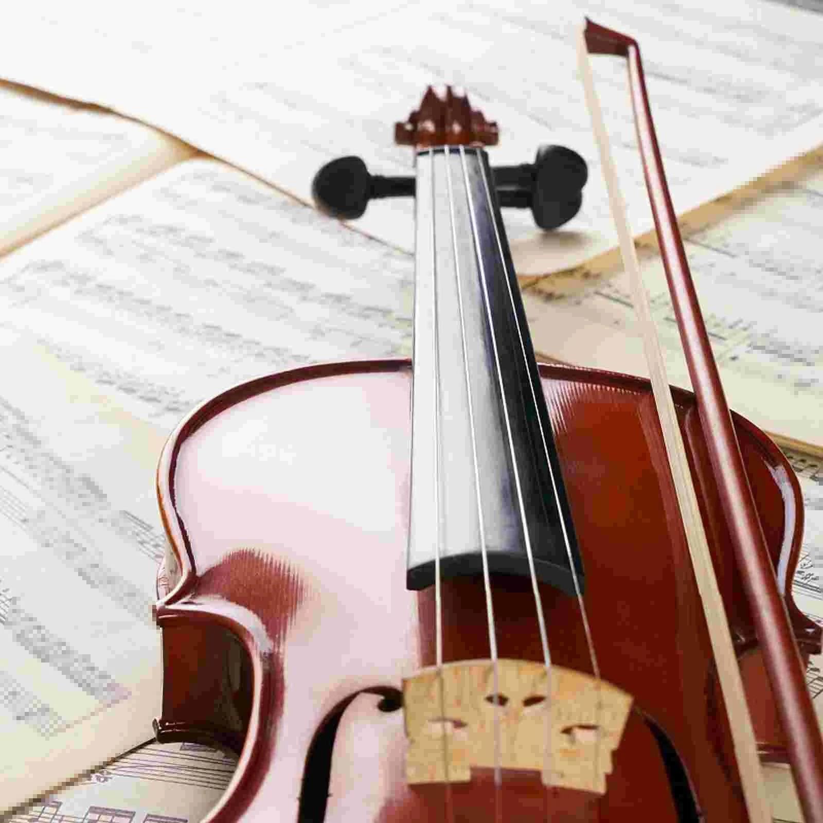 Anfänger Geige Bogen Bogen Violine Holz 4 Größe Kohlefaser Synthetik Elektrisches Rosshaar Zubehör Instrument Professionell