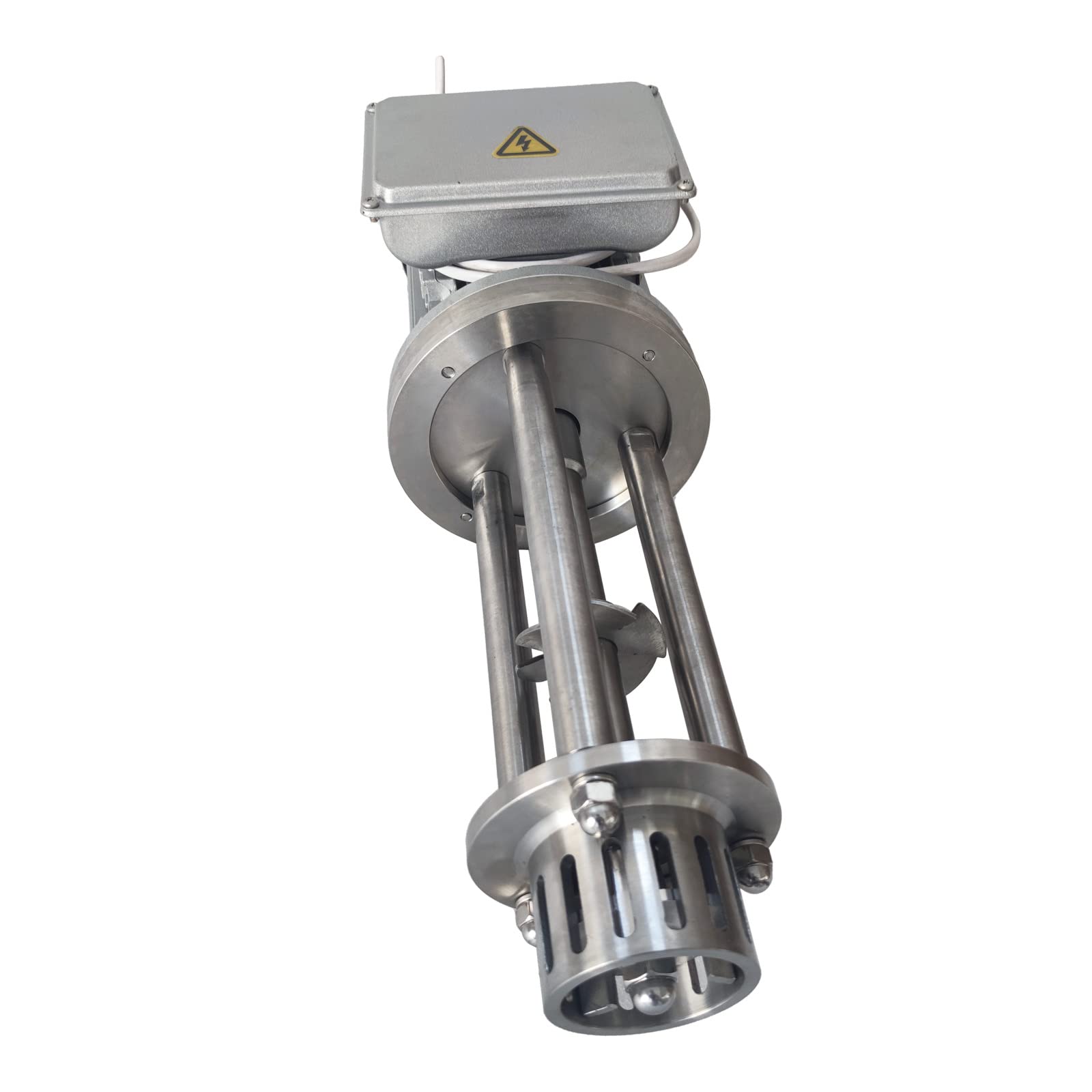 WYDDDARY High-speed Homogeniser Emulsifier 1500W Shear Disperser 2900rpm Stainless steel Emulsifier Mixer 220V