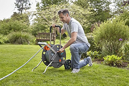 Dévidoir sur roues GARDENA CleverRoll équipé Longueur 30m Résistant contre le gel Garantie - vue 8