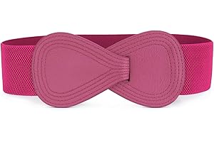 Pink Elastic Belt for Ladies