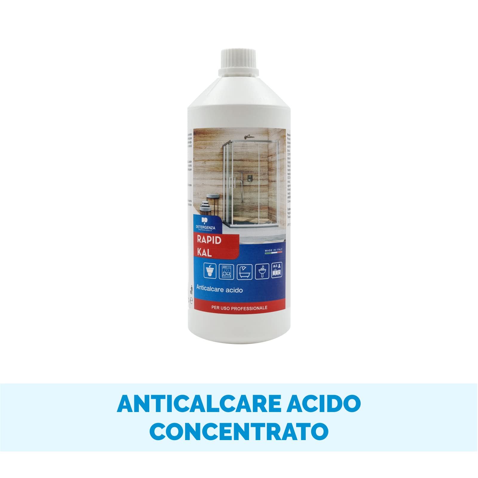 ANTICALCARE Acido Rapid KAL CONCENTRATO - Pz. 1 da 1 L HD