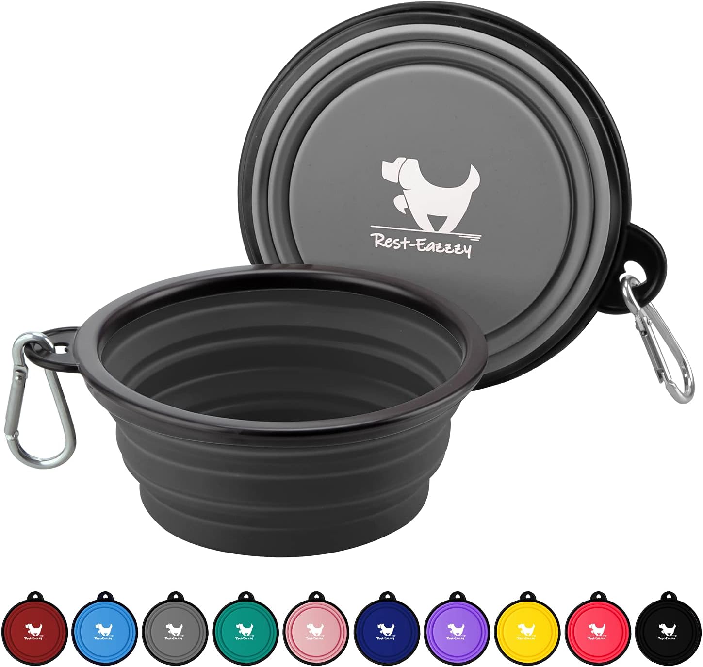 Travel-Friendly Collapsible Dog Bowls – 2-Pack, BPA-Free Feeding Dishes Travel-Friendly Collapsible Dog Bowls – 2-Pack, BPA-Free Feeding Dishes