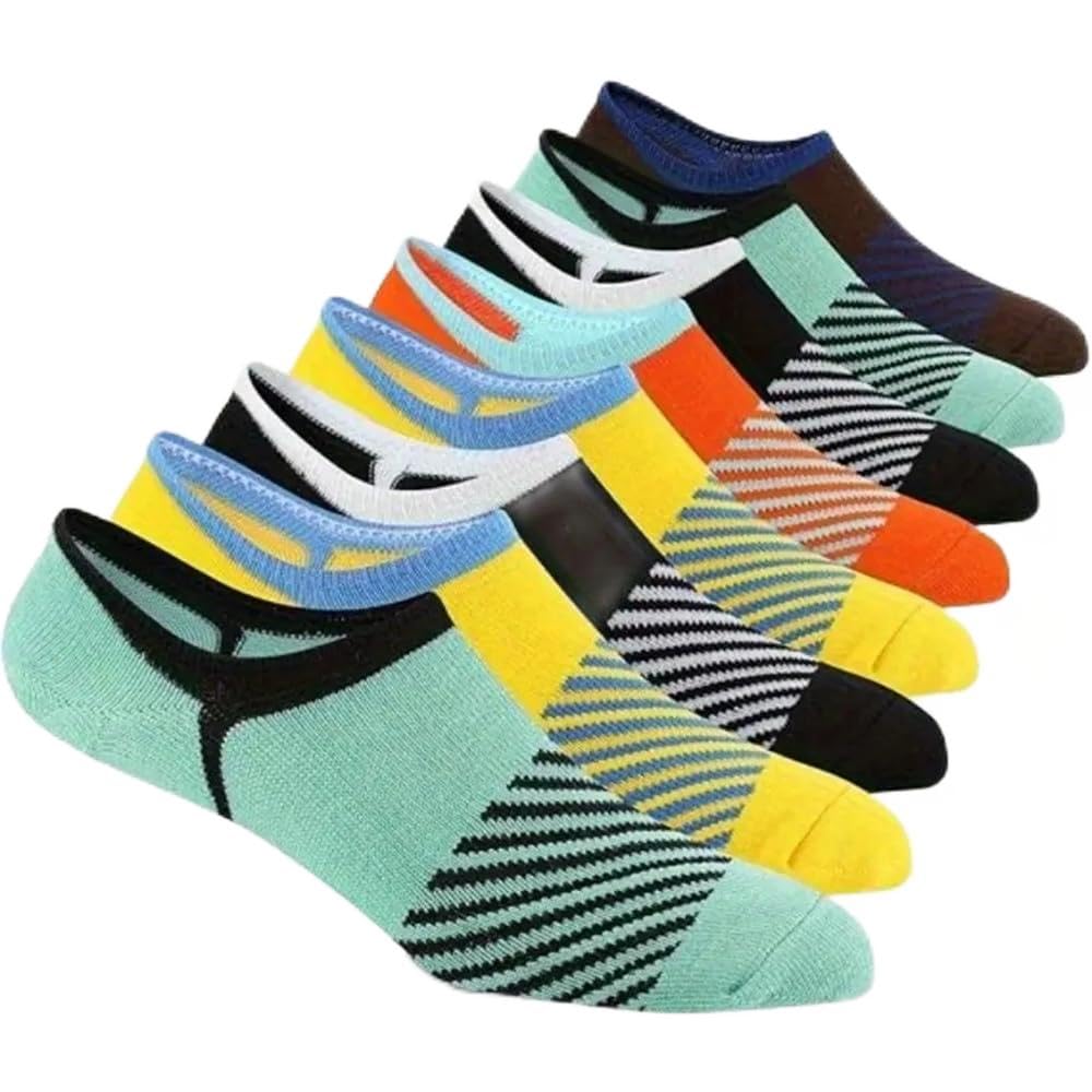NOIRSTEP Loafer No-Show Socks, Cotton, Breathable, Odour-Free, Multicolour, Free Size, 5 Pairs, for Gym, Running & Office ... - Review, Price and Buying Guide