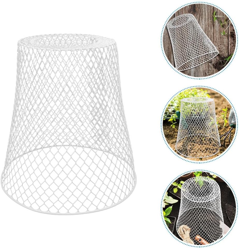 5pcs Plant Protective Mesh Cover Breathable Flowerpot Accessory for Outdoor Indoor Use Provides Healthy Growth Environment for Garden Plant