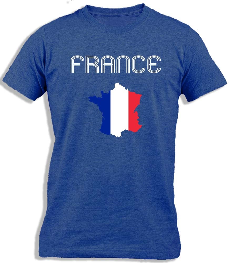 France Territory Flag | Territory With French Flag Cotton T-Shirt For Kids