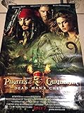 PIRATES OF THE CARIBBEAN Authentic Original Movie Poster - Double-Sided - 18.5x27 - Johnny Depp - Orlando Bloom - Keira Knightley