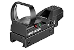 Multi Reticle Full Metal Red & Green Dot Open Tubeless Reflex Airsoft Scope Sight