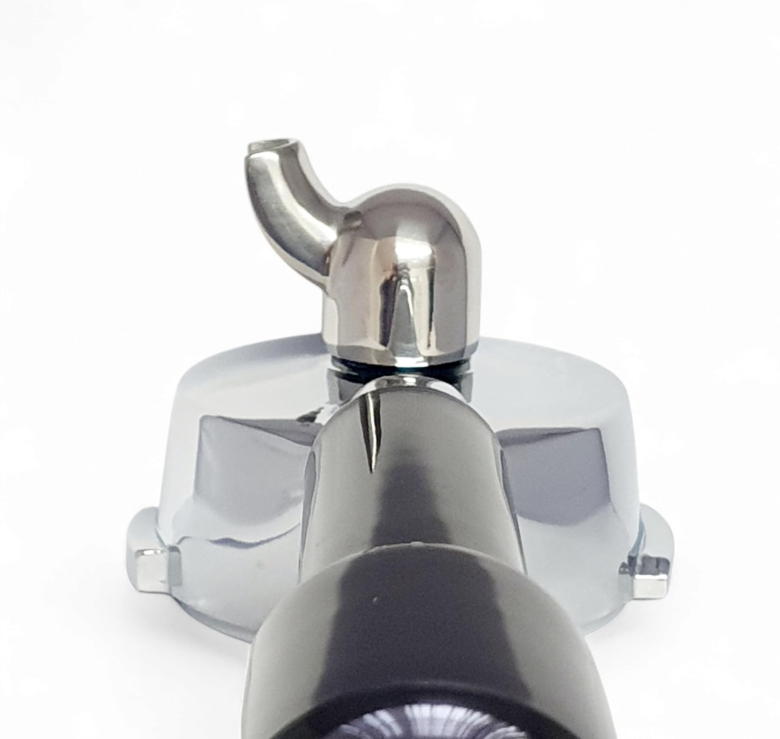 Zamienny portafilter kompatybilny z ekspresami do espresso SAGE/BREVILLE 58 mm, 1 wylewka, bez kosza