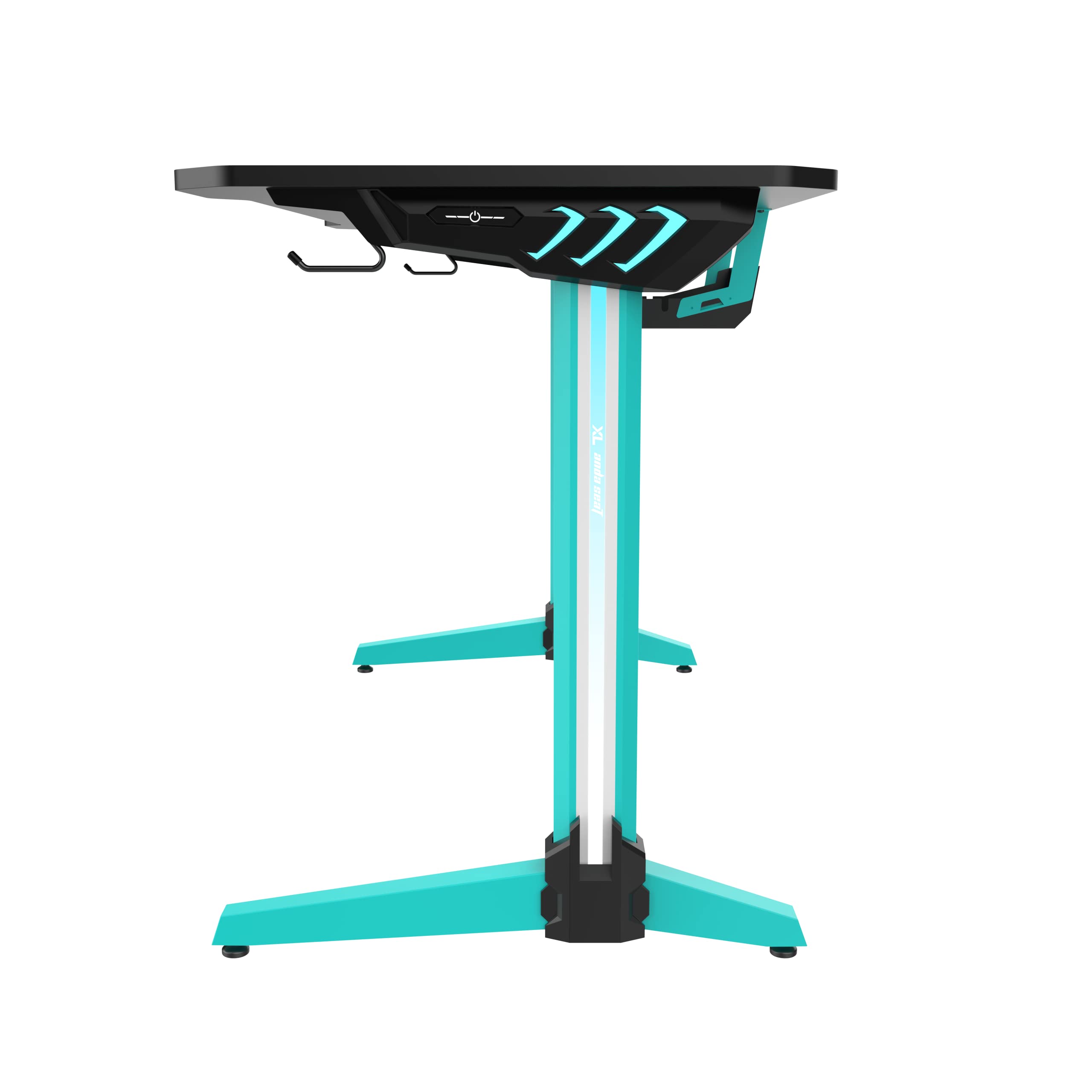 Buy Anda Seat Excel Gaming Desk with LED Lights Gaming Table Desk 120cm with Under Desk Cable