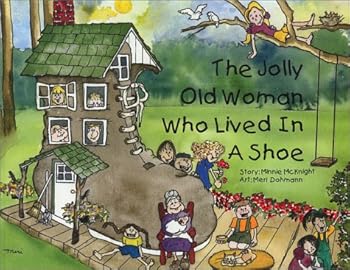 Paperback The Jolly Old Woman Who Lived in a Shoe Book