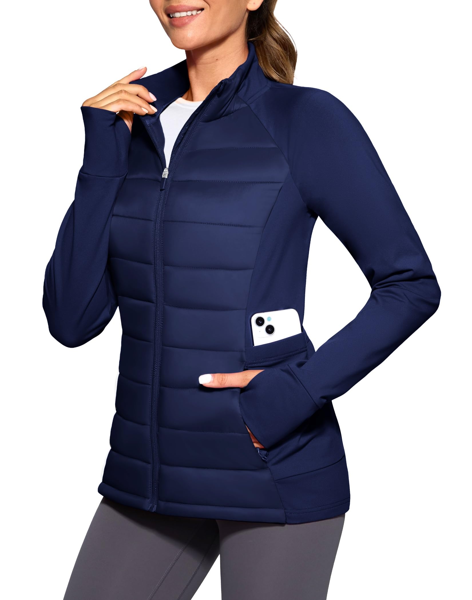 G Gradual Women's Running Fleece Lined Jackets 6 Pockets