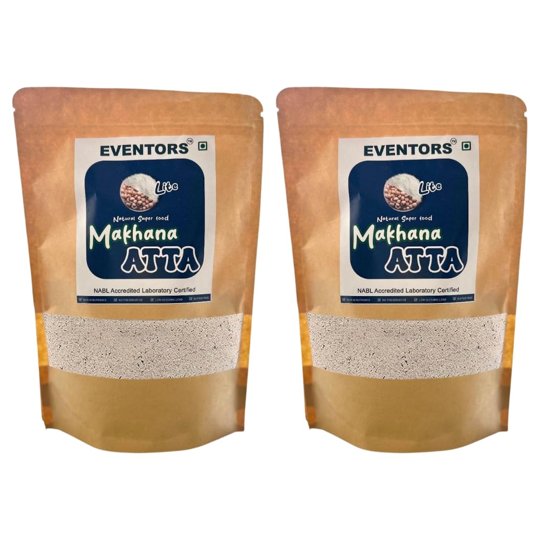EVENTORS Makhana Atta Powder, Pure Grounded Makhana (Pack Of 1) (B0DHPCS6M8) Amazon Price History, Amazon Price Tracker