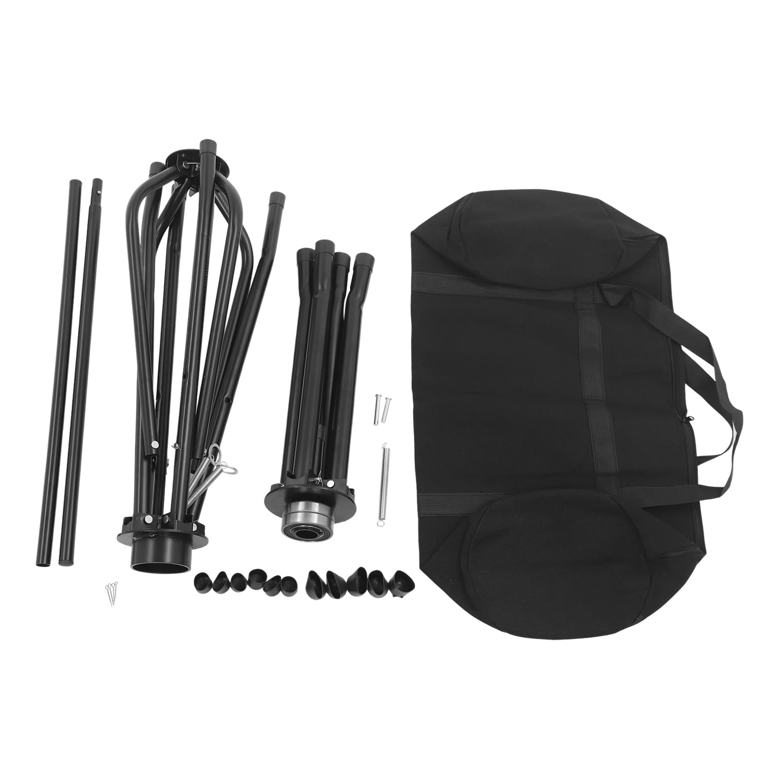Enrollador de tuberías, máximo 200 kg, para tubos de calefacción por suelo radiante PEX, PERT y PE, enrollador con bolsa de transporte, diámetro interior de 33 – 65 cm – Dispensador de bobina de tubo