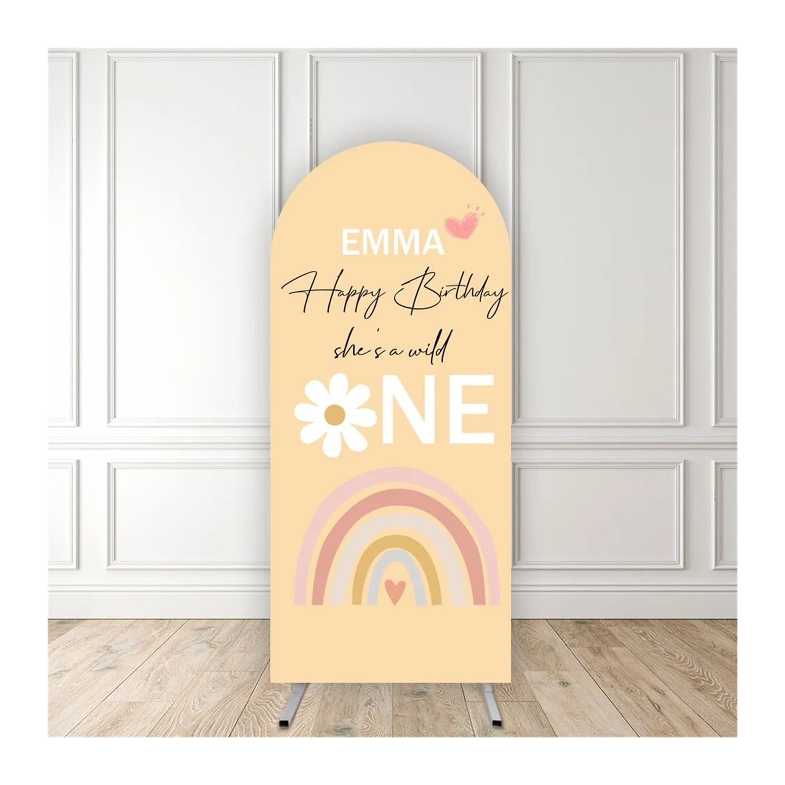 Arche de mariage tissu haut de gamme fond photo double face 220cm