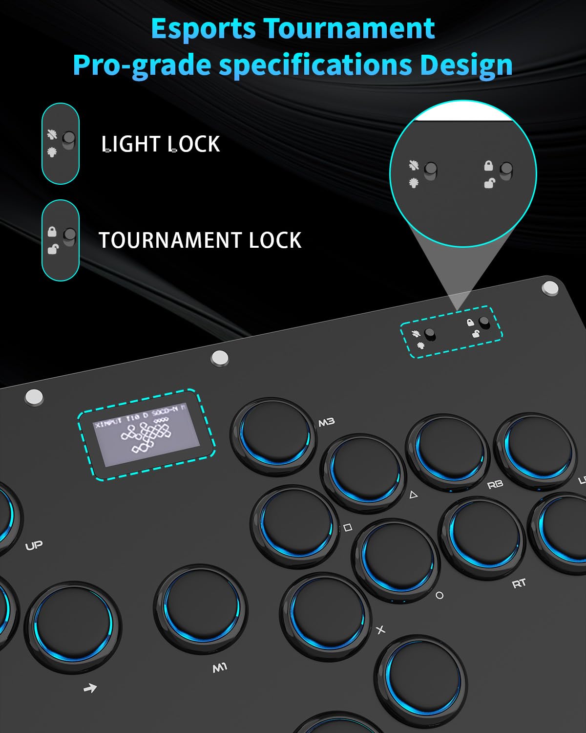 Amazon.co.jp: GuileKeys GK-18 レバーレスアーケードスティック
