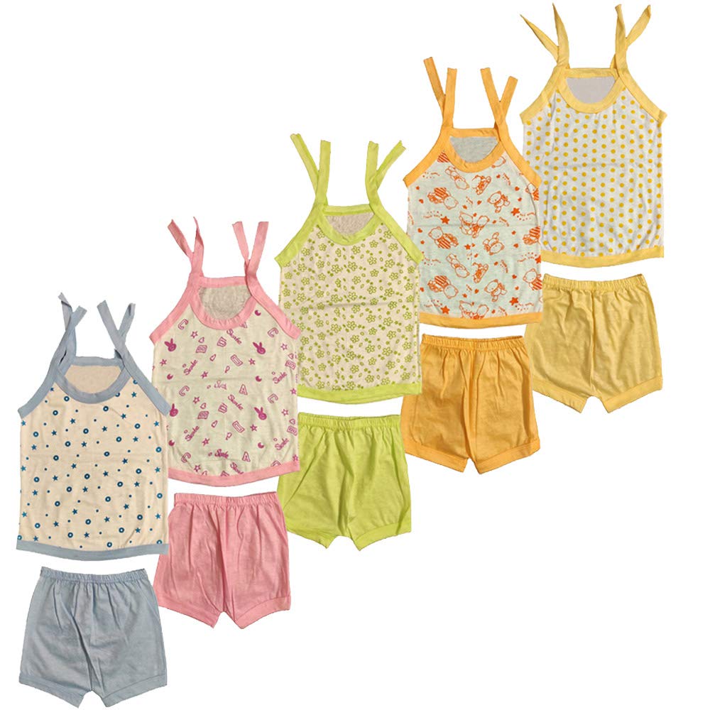 SR CREATIONSSR CREATIONS Baby Boys Clothing Set (Multicolor, 0-6 Months)